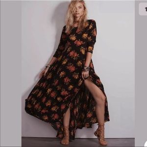 Free People First Kiss Gardenia Maxi Dress
